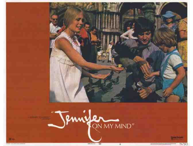 JENNIFER ON MY MIND, 1971, lobby card set, Michael Brandon, Robert De Niro