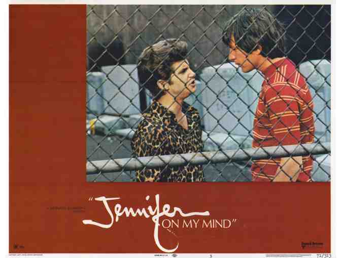 JENNIFER ON MY MIND, 1971, lobby card set, Michael Brandon, Robert De Niro