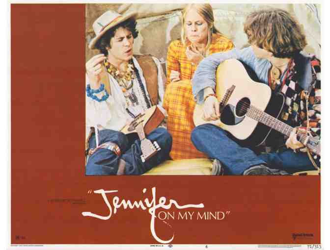 JENNIFER ON MY MIND, 1971, lobby card set, Michael Brandon, Robert De Niro