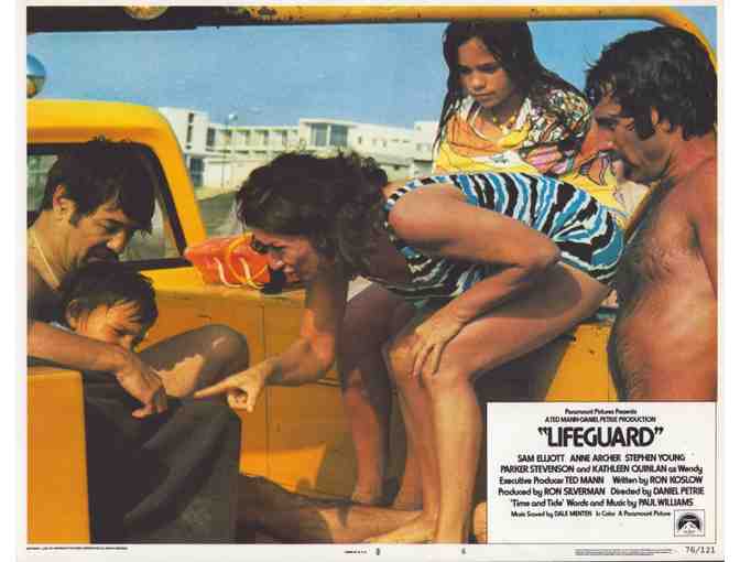 LIFEGUARD, 1976, lobby card set, Sam Elliiott, Anne Archer