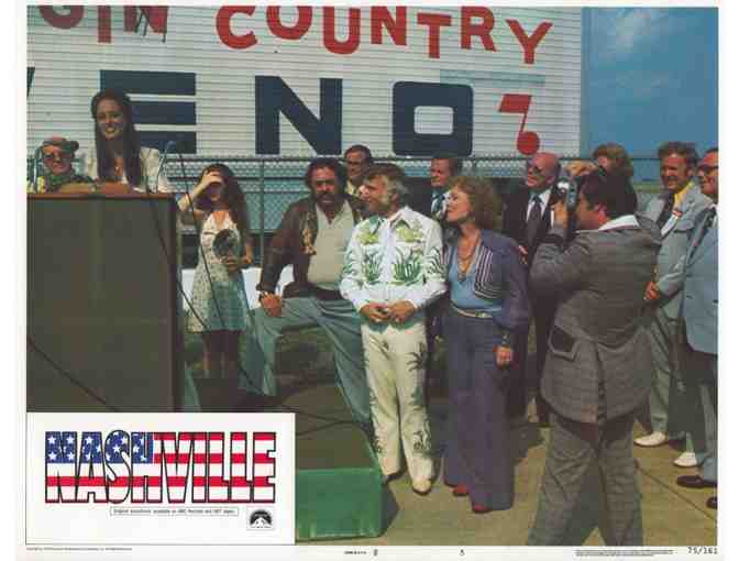 NASHVILLE, 1975, lobby card set, Keith Carradine, Shelley Duvall