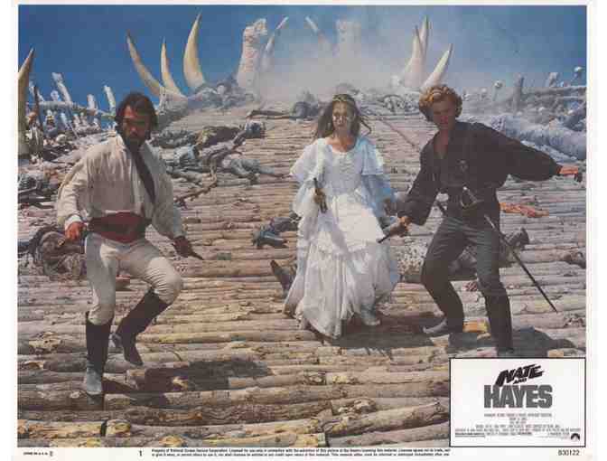 NATE AND HAYES, 1983, lobby card set, Tommy Lee Jones, Michael OKeefe