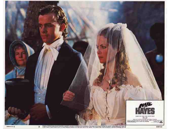 NATE AND HAYES, 1983, lobby card set, Tommy Lee Jones, Michael OKeefe