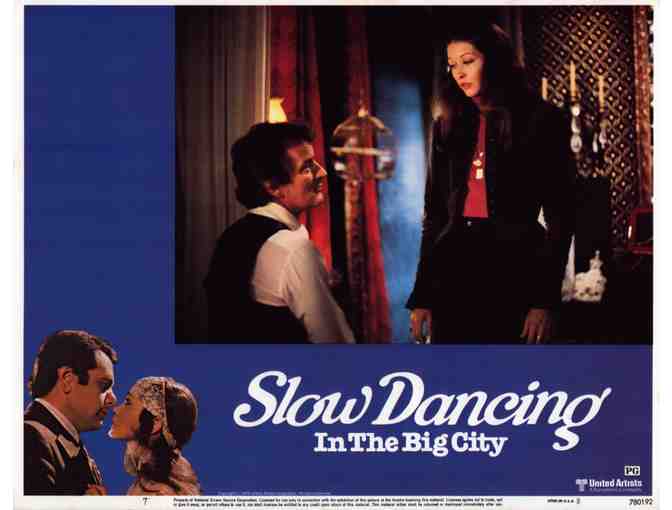 SLOW DANCING IN THE BIG CITY, 1978, lobby card set, Paul Sorvino