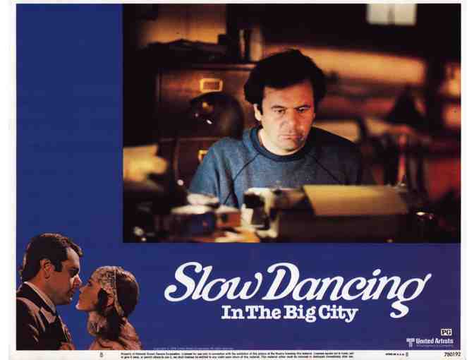 SLOW DANCING IN THE BIG CITY, 1978, lobby card set, Paul Sorvino