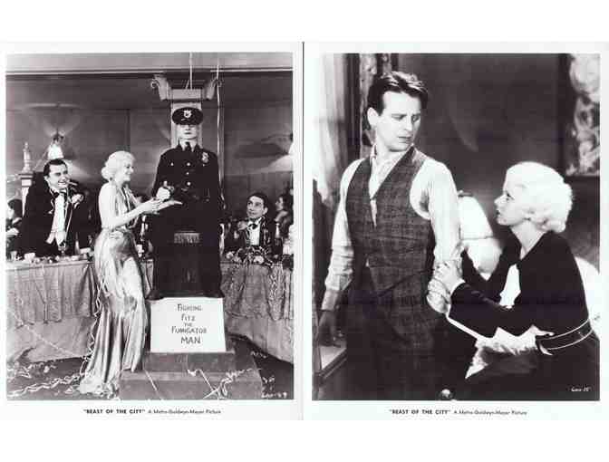 BEAST OF THE CITY, 1932, movie stills, Jean Harlow, Walter Huston, Mickey Rooney.