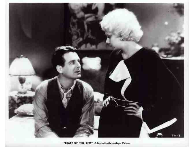 BEAST OF THE CITY, 1932, movie stills, Jean Harlow, Walter Huston, Mickey Rooney.