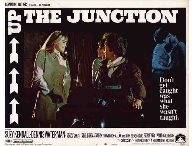 UP THE JUNCTION, 1968, lobby card set, Suzy Kendall, Dennis Waterman