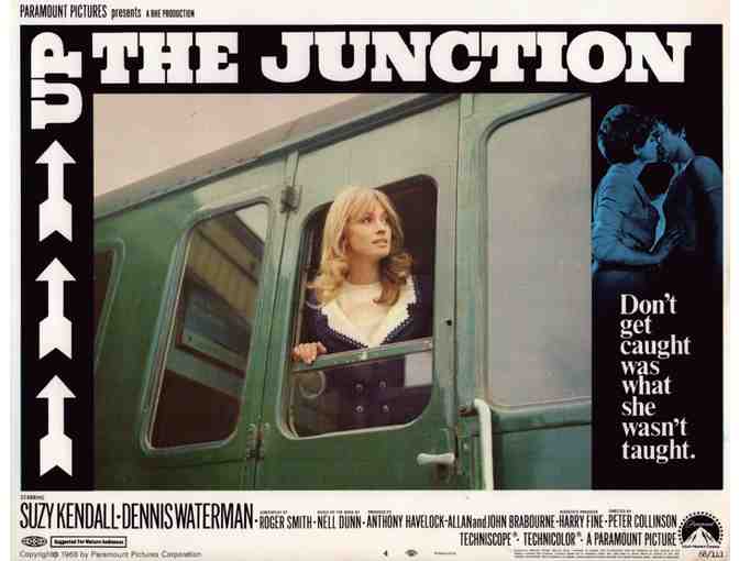 UP THE JUNCTION, 1968, lobby card set, Suzy Kendall, Dennis Waterman