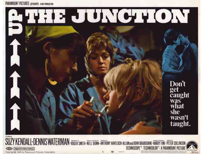 UP THE JUNCTION, 1968, lobby card set, Suzy Kendall, Dennis Waterman