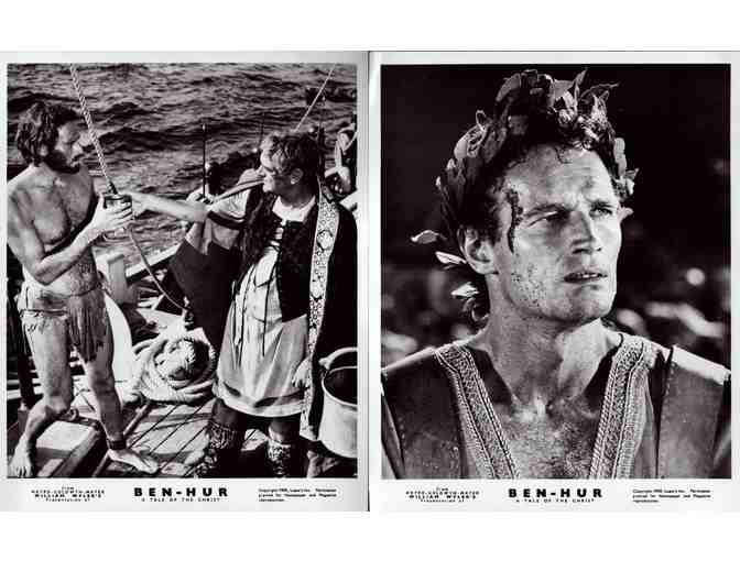 BEN HUR, 1960, movie stills, Charlton Heston, Haya Harareet