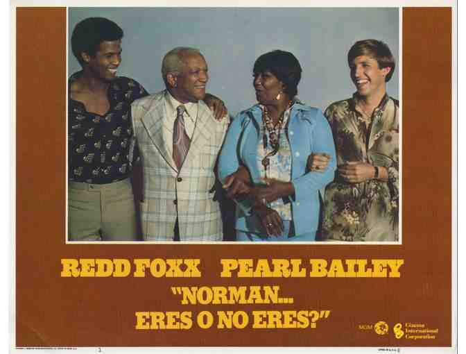 NORMAN IS THAT YOU?, 1976, Spanish lobby cards, Redd Foxx, Pearl Bailey