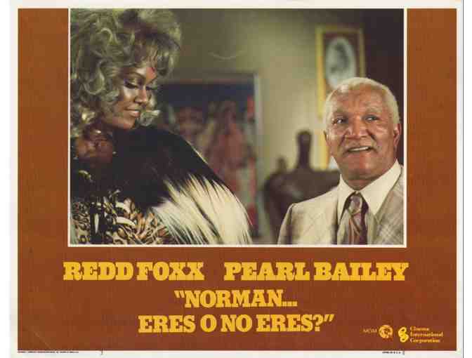 NORMAN IS THAT YOU?, 1976, Spanish lobby cards, Redd Foxx, Pearl Bailey