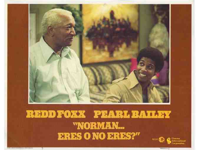 NORMAN IS THAT YOU?, 1976, Spanish lobby cards, Redd Foxx, Pearl Bailey