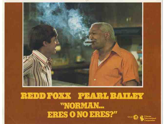 NORMAN IS THAT YOU?, 1976, Spanish lobby cards, Redd Foxx, Pearl Bailey