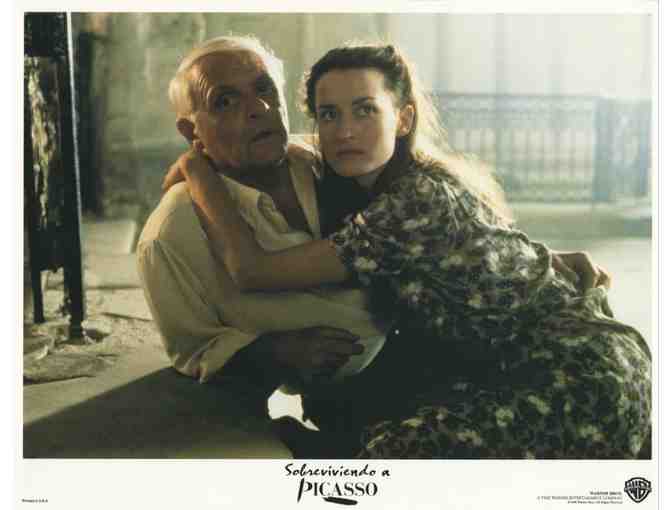 SURVIVING PICASSO, 1996, Spanish lobby cards, Anthony Hopkins, Julianne Moore