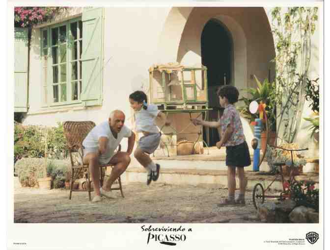 SURVIVING PICASSO, 1996, Spanish lobby cards, Anthony Hopkins, Julianne Moore