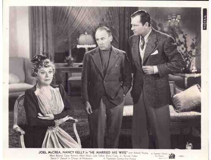 HE MARRIED HIS WIFE, 1939, movie stills, Joel McCrea, Nancy Kelly