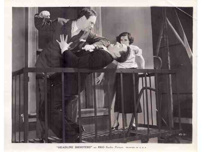 HEADLINE SHOOTER, 1933, movie stills, William Gargan, Frances Dee