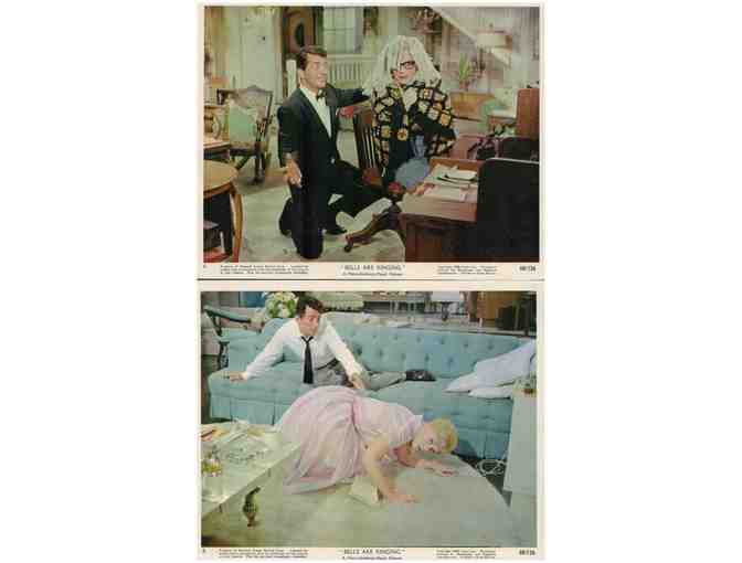 BELLS ARE RINGING, 1960, mini lobby cards, Dean Martin, Judy Holliday