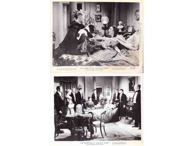 BARRETTS OF WIMPOLE STREET, 1957, cards and stills, Jennifer Jones