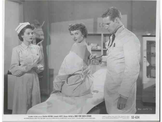 BAD FOR EACH OTHER, 1953, movie stills, Charlton Heston, Lizabeth Scott