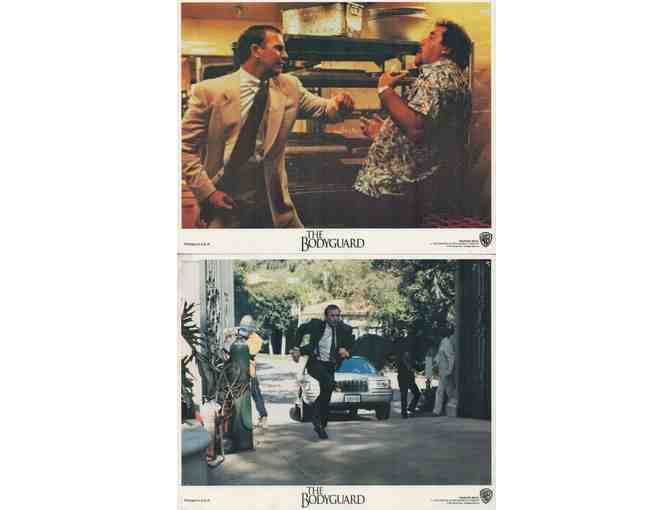 BODYGUARD, 1992, cards and stills, Kevin Costner, Whitney Houston