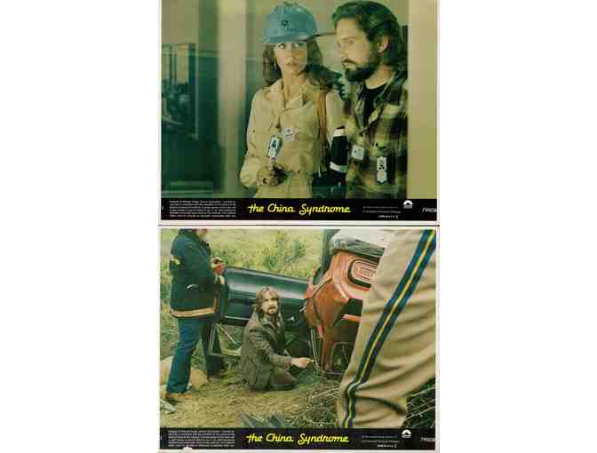 CHINA SYNDROME, 1979, mini lobby cards, Jack Lemmon, Michael Douglas