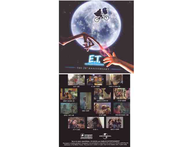 E.T. 20TH ANNIVERSARY, 2002, presskit, Henry Thomas, Drew Barrymore