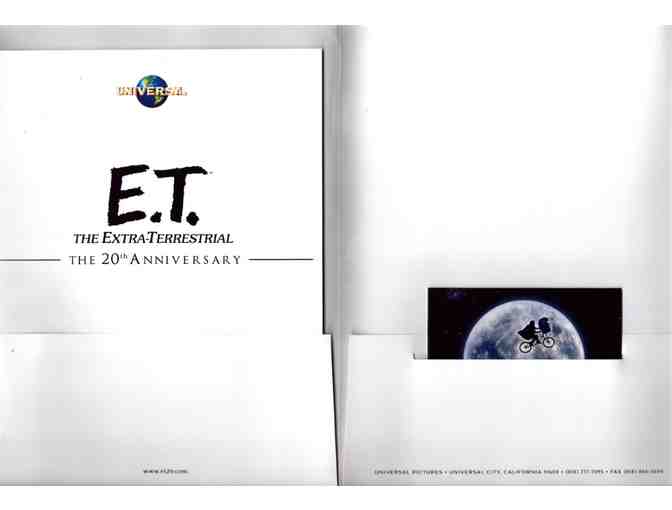 E.T. 20TH ANNIVERSARY, 2002, presskit, Henry Thomas, Drew Barrymore