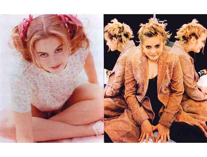 ALICIA SILVERSTONE, group of classic celebrity portraits, stills or photos