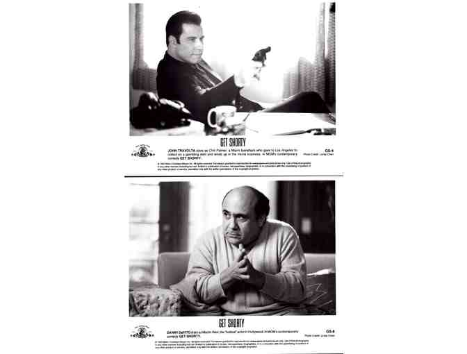 GET SHORTY, 1995, movie stills, John Travolta, Danny DeVito