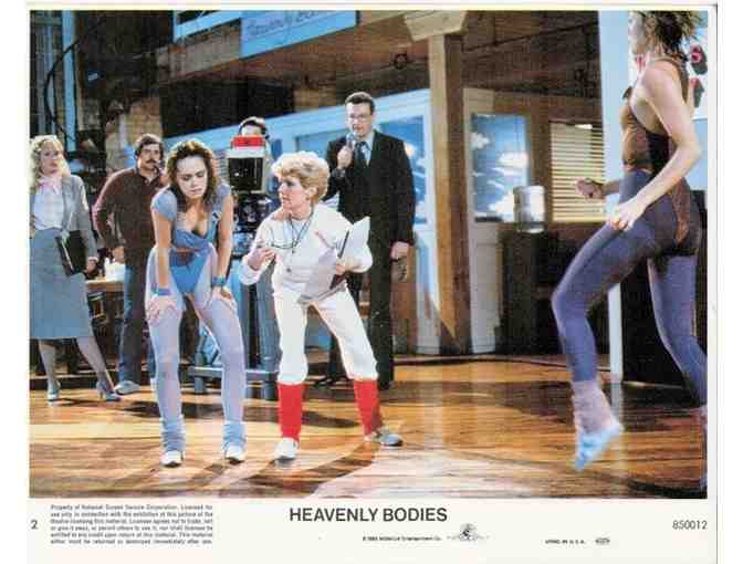 HEAVENLY BODIES, 1985, mini lobby card set, Cynthia Dale, Laura Henry