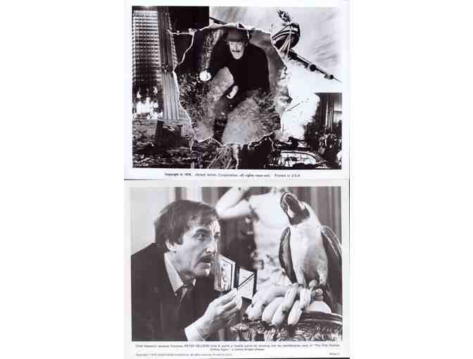 PINK PANTHER STRIKES AGAIN, 1976, movie stills, Peter Sellers, Herbert Lom