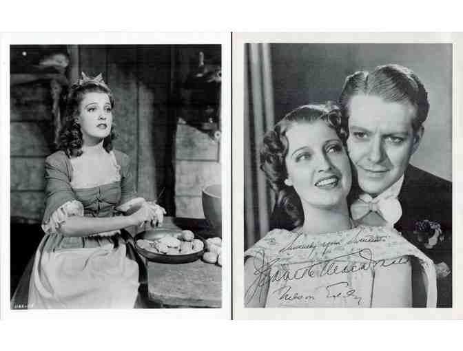 Jeanette MacDonald, group of classic celebrity portraits, stills or photos