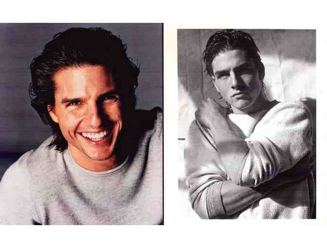 TOM CRUISE, COLLECTORS LOT, group of classic celebrity portraits, stills or photos