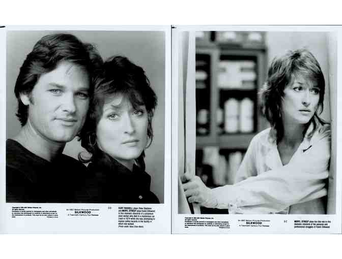 SILKWOOD, 1983, movie stills, Meryl Streep, Kurt Russell, Cher