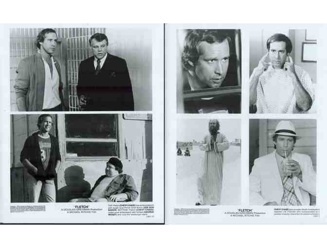 FLETCH, 1985, movie stills, Chevy Chase, Joe Don Baker