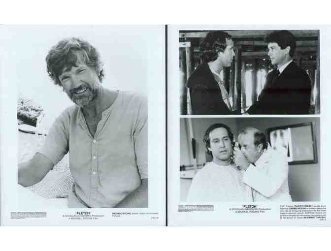 FLETCH, 1985, movie stills, Chevy Chase, Joe Don Baker