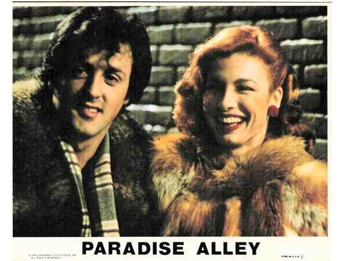 PARADISE ALLEY, 1978, mini lobby cards, Sylvester Stallone, Anne Archer