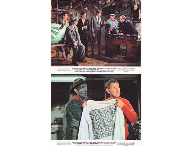 WHOS MINDING THE MINT, 1967, mini lobby cards, Walter Brennan