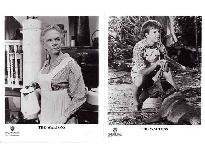 WALTONS, TV stills, Will Geer, Richard Thomas