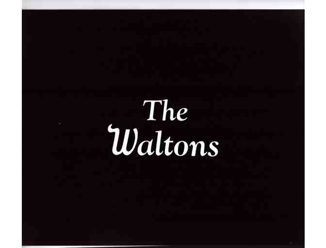 WALTONS, TV stills, Will Geer, Richard Thomas