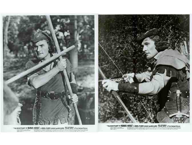 ADVENTURES OF ROBIN HOOD, 1938, movie stills, Errol Flynn, Olivia De Havilland