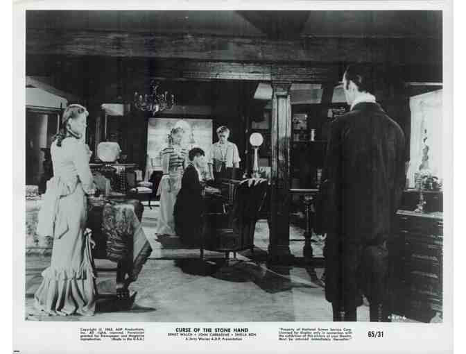 CURSE OF THE STONE HAND, 1965, movie stills, John Carradine