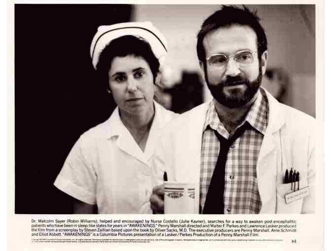 AWAKENINGS, 1990, movie stills, Robin Williams, Robert De Niro