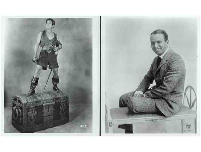 DOUGLAS FAIRBANKS SR., group of classic celebrity portraits, stills or photos