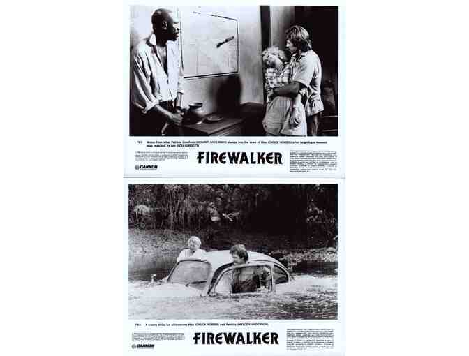 FIREWALKER, 1986, movie stills, Chuck Norris, Lou Gossett, Will Sampson