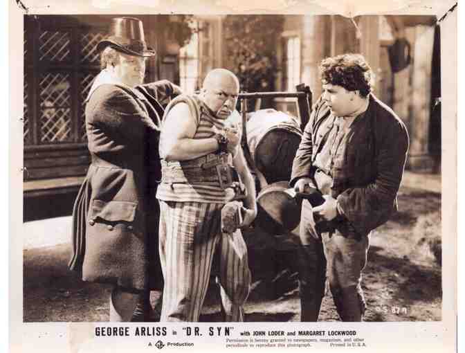 DR. SYN, 1937, movie stills, George Arliss, Margaret Lockwood