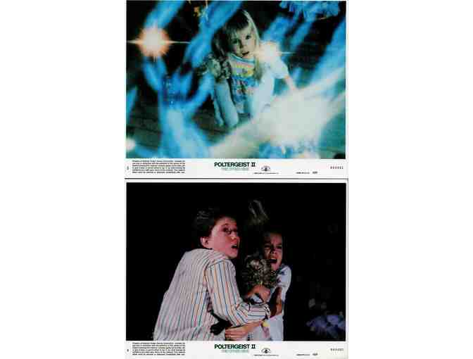 POLTERGEIST II, 1986, mini lobby cards, Jobeth Williams, Craig T. Nelson